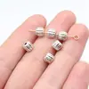 5.8X5.8X5.5Mm 0.7g Multicolor Accesorios para Joyería Hecha a Mano DIY Cuentas con Agujero Pequeño Cuentas Espaciadoras
