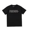Atacado wang yibo com vlone manga curta atrás do grande v reflexivo quente broca diabo anjo amantes soltos t- shirt