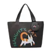 Bolsa de Lona de Ombro Único para Mulheres, Bolsa de Tecido Simples Artística, Bolsa de Mão Casual, Bolsa de Compras, Bolsa Escolar Artística para Estudantes, Bolsa da Moda