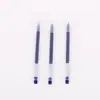 Pluma de gel de alta capacidad 0.5 mm para exámenes estudiantiles, roja, azul, negra, punta de aguja completa, bolígrafo para firmar, bolígrafo de práctica