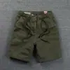 Pantalones Cortos Casuales Elásticos de Cintura al por Mayor para Verano Estilo Nuevo para Hombre Color Sólido Pantalones con Cordón Tendencia Estilo Coreano para Hombre