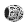 Panjia Nueva Venta Caliente Retro Plata Amor Dados Cuentas DIY Accesorios Pulsera Pulsera