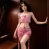 Lencería Sexy Hanfu Talla Grande Jin Antiguo Pura Faja Vientre Tentación Pasión Nuevo Estilo Corte Traje Clásico