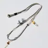 Colar Corda de Algodão Torcida à Mão Estilo Xizang Cordão Estilo Étnico Amuleto Buda Thangka Acessório Artesanal de Alta Qualidade Corda para Pendurar