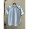 Camiseta de Secado Rápido para Hombres y Mujeres, Transpirable para Verano al Aire Libre, Ropa Deportiva para Ciclismo, Top Delgado con Sensación de Hielo, Manga Corta, Diseño de Retazos