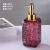 Botella Cuadrada de Color para Gel Antibacterial, Botella de Relleno de Champú para Baño, Botella Vacía Portátil de Viaje Tipo Prensa, Botella de Relleno para Hotel