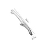 Amazon Clip para Alimentos de Acero Inoxidable Chapado en Oro Punta Estilo Coreano Clip para Barbacoa Barra Extendida Clip para Barbacoa de Restaurante Buffet