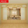 Set de Muebles Japoneses de Tatami y Habitación de Madera Maciza para Estudio, Balcón, Sala de Estar, Dormitorio y Armario-Cama Integrado, Personalizable