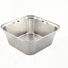 Caja de Drenaje y Conservación de Acero Inoxidable 304 con Tapa para Refrigerador, Lonchera para Exteriores, Diseño Moderno con Tabla de Cortar, Preparación de Comidas, Lonchera Calentable