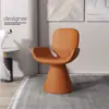 Entrega no Mesmo Dia Penteadeira para Quarto Banqueta Cadeira Princesa Francesa Luxo Leve Cadeira de Jantar com Encosto para Manicure Estilo Creme Cadeira para Maquiagem