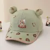 Gorra de Béisbol de Dibujos Animados para Bebé Comercio Exterior Lindo Pulpo Oso Gorra de Pico Infantil Estilo Coreano Primavera y Verano Gorra de Sol para Niños