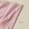 Pantaletas de encaje para mujer talla grande de 90 kg, cintura media, costura lateral, elásticas, transpirables, color liso, tipo triángulo, para todas las estaciones