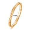 Anillos de Pareja de Acero Inoxidable Caliente de Filas Sencillas y Dobles con Diamantes Completos de Acero de Titanio para Mujeres con Pequeños Diamantes Cuadrados Anillos de Acero de Titanio Simples Personalizados con Tarjeta