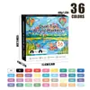 Los Marcadores Acrílicos de Doble Punta Suave y Dura Más Vendidos de Amazon Set de Papelería para Pintura Infantil 120 Colores Marcadores para Graffiti