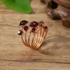 Anillo Decorativo de Piedra Preciosa de Cristal, Anillo de Primavera Grande Exagerado Estilo Europeo y Americano, Joyería Original, Venta al por Mayor por Pieza