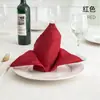 Paño de boca transfronterizo Amazon comercio exterior para restaurante occidental tela de servilleta negocio de hotel mesa tela de copa de flor romántica
