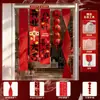 Decoração de inauguração de loja de roupas, Decorações de display para escritório da empresa, Enfeites de tecido para pendurar, Decorações fotográficas para celebração de loja