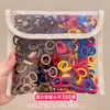 Anillo para el Pulgar de Color Caramelo para Niños Cuerda Elástica Alta para el Cabello de Niñas Cuerda para el Cabello Cabello de Bebé Accesorios para el Cabello