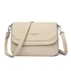 Bolsos de Mujer 2025 Nueva Moda Bolso Cuadrado Pequeño Casual para Señoras de Mediana Edad y Mayores Bolso Mensajero de Viaje Bolso de Gran Capacidad