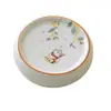Posavasos Redondo de Cerámica con Diseño de Gato y Osmanthus de Ceniza para el Hogar, Almohadilla Aislante Anti-Quemaduras, Accesorios para Juego de Té Kung Fu y Ceremonia del Té