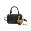 2026 Nuevo Bolso Boston con Estampado de Leopardo para Mujer, Bolso Retro de Alta Gama de Nicho Pequeño, Bolso Versátil de Mano, Hombro y Cruzado