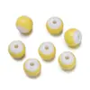 12mm Acrílico Duas Cores Redondas Contas Pulseira Colar Contas Feito à Mão Criativo Combinando DIY Material Atacado
