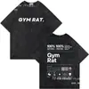 Camisetas Vintage Lavadas Old Skeleton Gym Pump Cover para Hombre Ove
