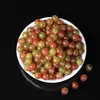 Cristal Ágata Calcedônia Natural Contas Redondas Contas Soltas Contas de Fio Acessórios para Joias DIY Pulseira de Contas para Mão Contas de Fio para Combinar