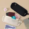 Nueva Bolsa de Cintura Personal Antirrobo para Viajes, Deportes al Aire Libre para Hombres y Mujeres, Bolsa de Cintura para Ciclismo, Bolsa Fina Invisible para Pasaporte para Viajes