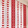 Librito Rojo mismo estilo Rojo Rosa Adhesivo de pared carácter Xi largo decoración pared de fondo diseño habitación de bodas accesorios para fotos de boda Lianxi