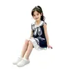 Vestido de Niña Verano 2026 Nuevo Elegante Infantil Judy Conejo Policía Vestido Bebé Niña Estilo Academia Vestido