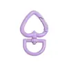 Anillo Abierto Redondo de Cuentas Pintadas Anillo de Resorte para Actividades con Forma de Corazón Llavero Accesorios para Manualidades Anillo de Conexión de Aleación Venta al por Mayor