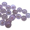 Botones de Resina para Camisa Rosas de 4 Agujeros Perlados Borde Ancho Botones para Lencería de Mujer Botones para Suéter de Bebé 11 mm