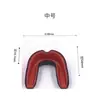 Protector dental directo de fábrica entrenamiento deportivo boxeo taekwondo protector bucal brackets nuevos brackets con caja brackets de silicona