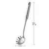 Conjunto de Utensílios de Cozinha de Aço Inoxidável 304, Espátula de Aço Inoxidável, Concha de Sopa, Escorredor, Espátula para Fritar, Colher de Arroz, Conjunto de 7 Peças para Uso na Cozinha Doméstica