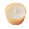Carcasa de Plástico para Velas de Té, Carcasa de Plástico de Cuatro Horas de Duración, Vaso de PC Retardante de Llama