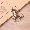 Chaveiro Pingente de Carro Retro Latão Cobre Puro Doze Signos Ovelha Cabra Passo Dinheiro Cabra de Cobre Pingente Pequeno