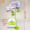 Apertura y Cierre Mecánico Eléctrico Malla de Alambre de Flor Floristería Decoración de Ventana de Evento Apertura y Cierre Automático Flores Artificiales Adornos de Flor
