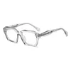 Gafas lisas de estilo europeo y americano, clásicas y únicas, con lentes anti luz azul, hacen que el rostro parezca más pequeño, gafas planas para ventas transfronterizas