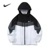 Nueva Cortavientos Deportiva Chaqueta de Primavera y Otoño para Hombre Nueva Chaqueta con Capucha para Hombre Cortavientos Deportivo Casual Top Moderno para Exteriores