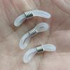 Fivela para Óculos Acessório DIY Anel de Silicone Corrente para Óculos Tira para Máscara Fivela de Pendurar Fivela em Oito Anel para Óculos Fresco e Doce