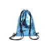 Bolsa de Baloncesto Plateada de PU de Moda con Cordón, Bolsas Personalizables para Todas las Categorías, Personalización de Logotipo, Comercio Nacional y Extranjero OEM, Procesamiento de Marca Privada