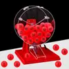 Máquina de Loteria para Iniciantes, Agitador de Bolas de Loteria, Seletor de Números de Loteria Dupla Cor, Roda da Sorte, Máquina de Loteria para Cerimônia de Abertura, Máquina de Loteria para Pescaria