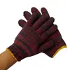 Luvas de Gaze para Atacado, Nylon Antiderrapante, Espessadas e Resistentes ao Desgaste, Proteção para as Mãos em Canteiro de Obras de Fábrica, Luvas Universais de Fio de Algodão para Proteção do Trabalho