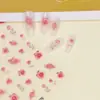 Novo Adesivo para Nail Art Estéreo 5D Em relevo Borboleta Flor Renda Laço Rosa Adesivo de Unha de Alta Qualidade