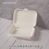 Caixa Descartável para Ciabatta para Levar Caixa para Tiramisu Hambúrguer Caixa de Polpa Biodegradável Leve para Refeição Marmita Atacado Comercial