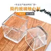 Portavelas Cuadrado Pequeño, Vaso para Velas, Productos de Aromaterapia, Cera de Soja, Cera de Coco, Vaso para Velas de Té, Vaso para Velas Hecho a Mano