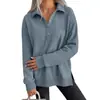 Outono/Inverno 2026 Novo Moletom Pulôver Feminino Moda Cruzada Europeia e Americana com Fendas Laterais, Fivela de Metal, Gola Reversível, Cor Sólida, Estilo Casual