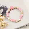 Pulseras de Cerámica con Diseños Culturales y Creativos de Atracciones Turísticas, Pulseras Hechas a Mano con Cuentas, Souvenirs Estilo Chino, Joyería Decorada a Mano, Accesorios de Regalo, Venta al por Mayor de Fabricantes