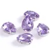Rhinestones de Garra de Cristal de Gota de Agua, Rhinestones de Vidrio de Garra Única Cosidos a Mano en Cuatro Esquinas, Joyería y Accesorios para Ropa DIY